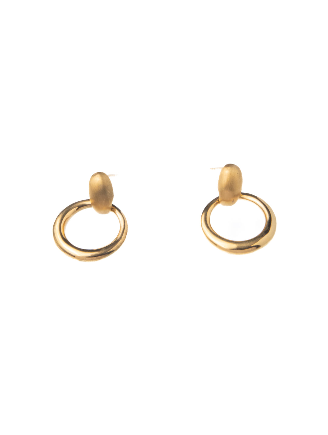 SUNBEAM CIRCLE EARRINGS
