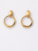 SUNBEAM CIRCLE EARRINGS