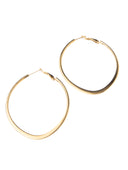 WAVE HOOP EARRINGS