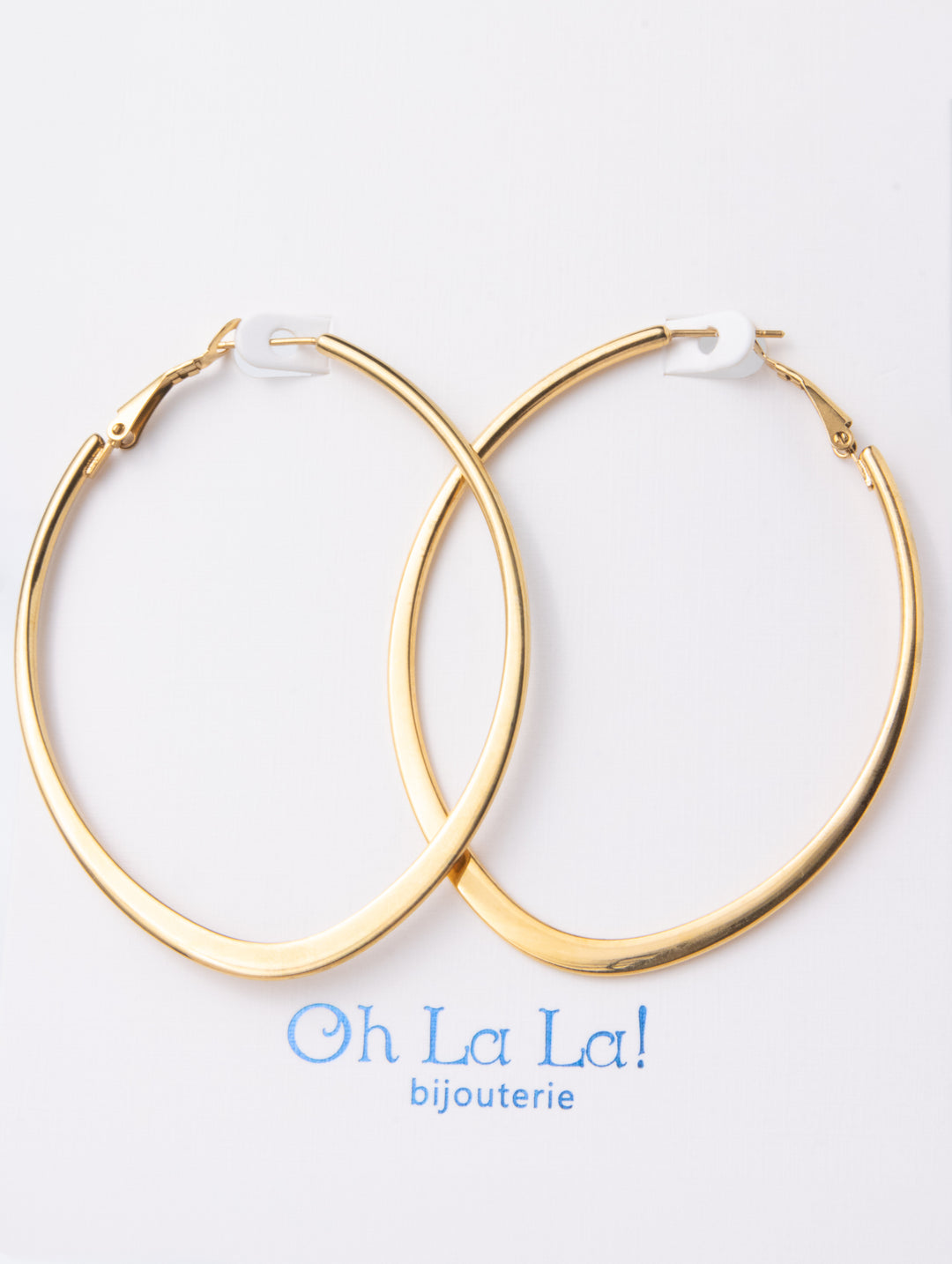 WAVE HOOP EARRINGS