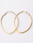 WAVE HOOP EARRINGS