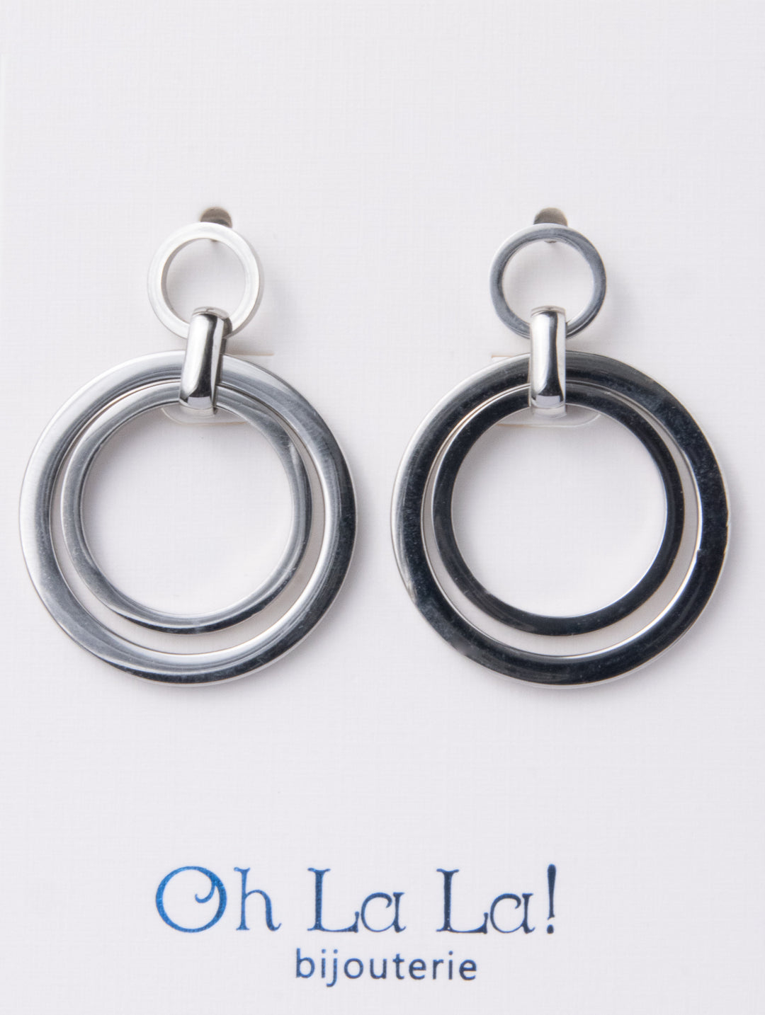 DUAL CIRCLE EARRINGS