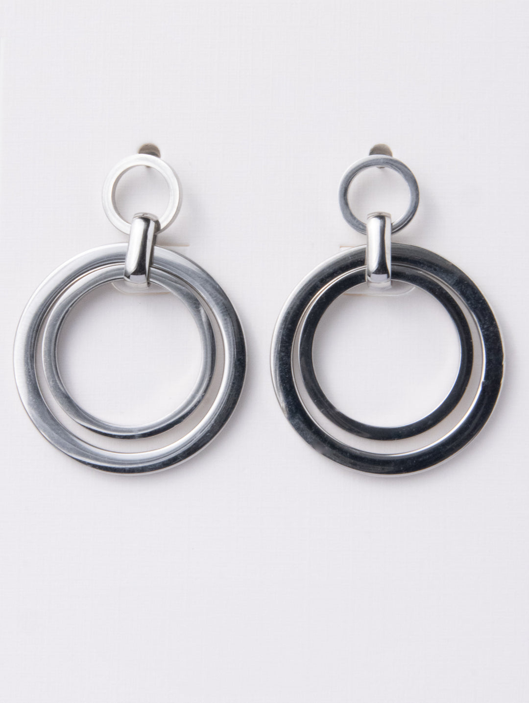 DUAL CIRCLE EARRINGS