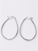 SEA DROP HOOP EARRINGS