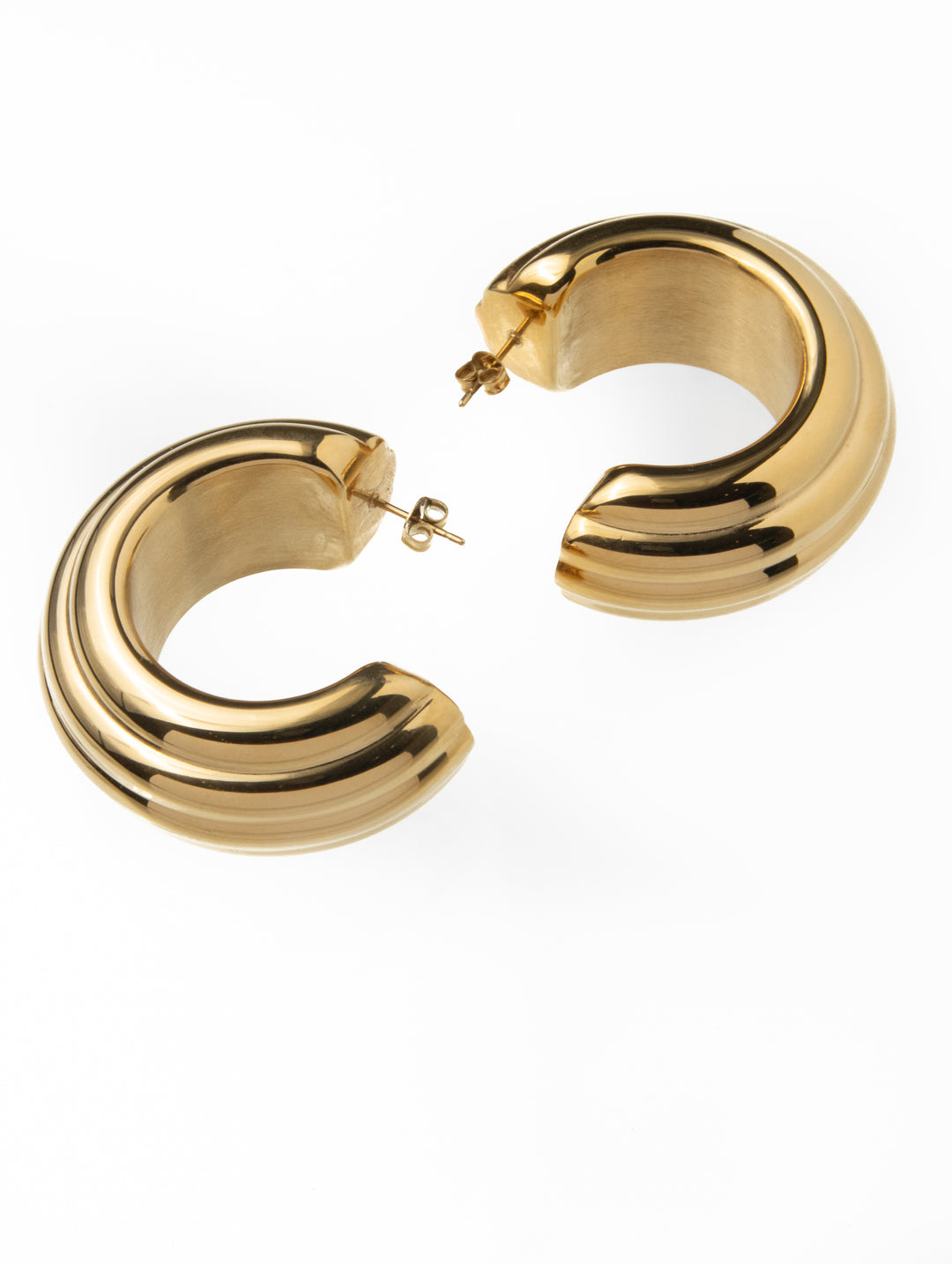 BOLD RIPPLE EARRINGS