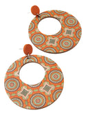 CITRUS MANDALA EARRINGS