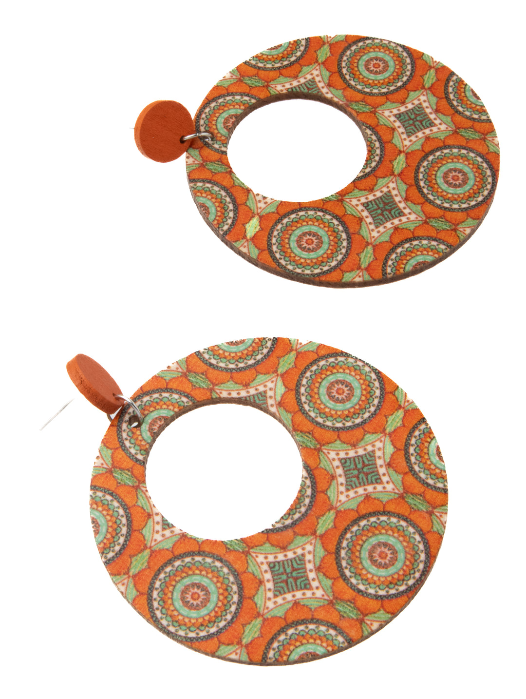 CITRUS MANDALA EARRINGS