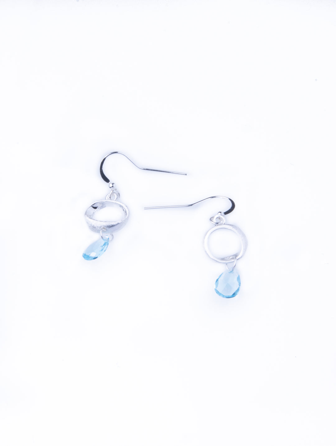 Drop of Light  Silver Earrings