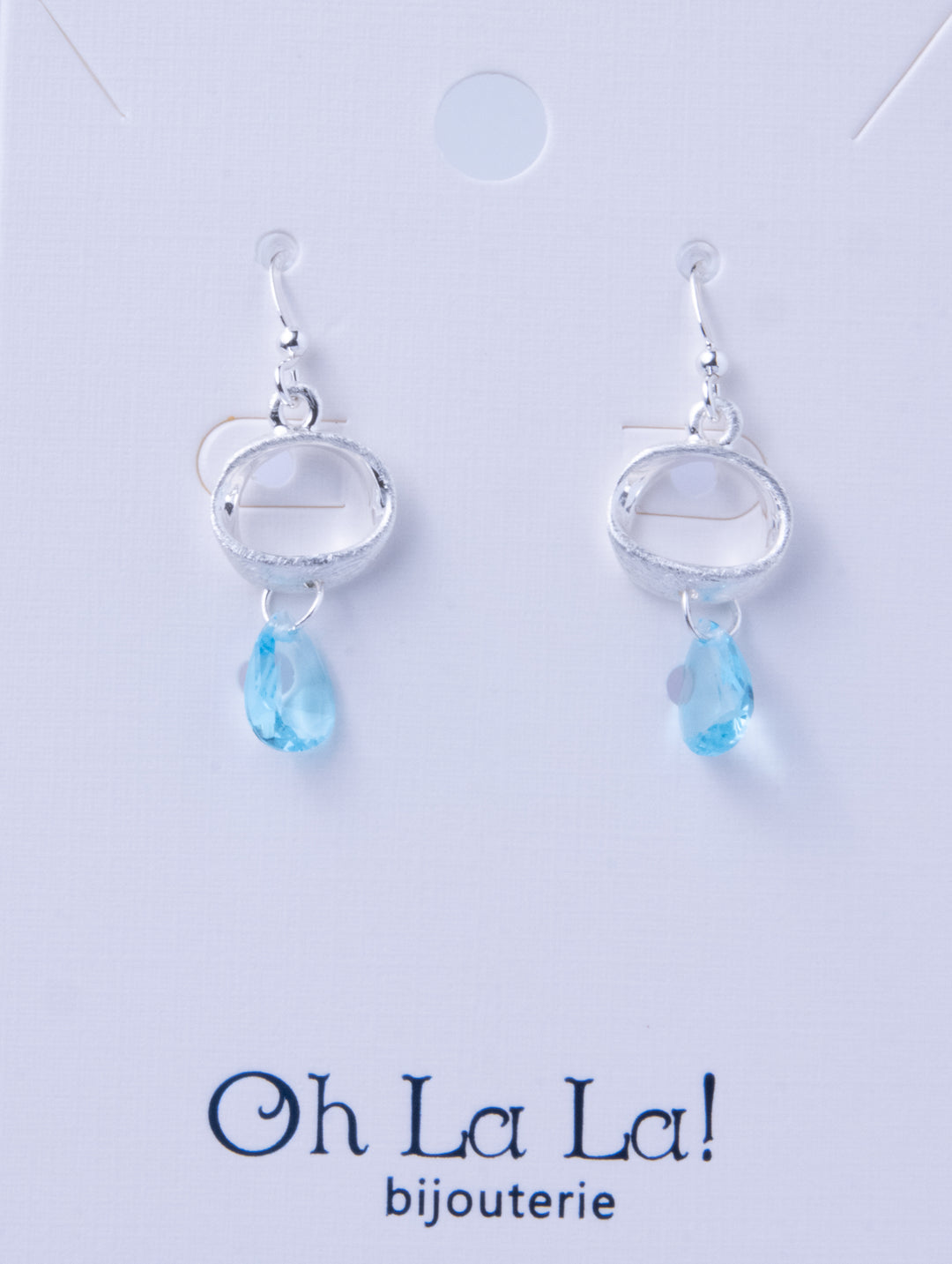 Drop of Light  Silver Earrings