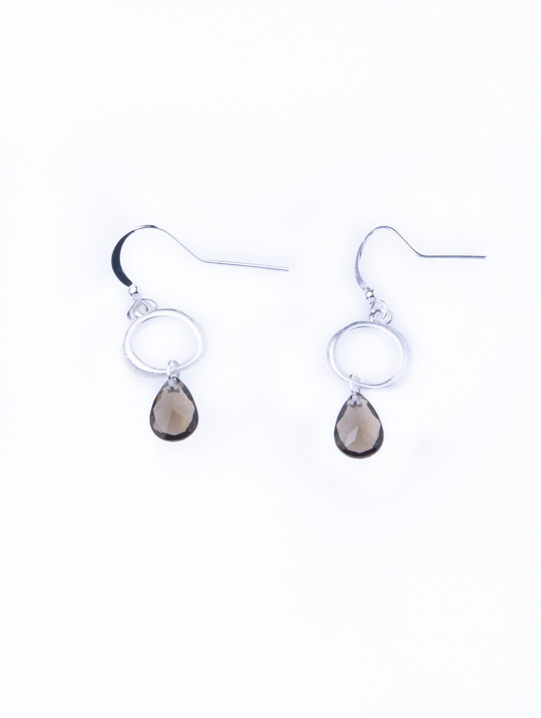 Drop of Light  Silver Earrings