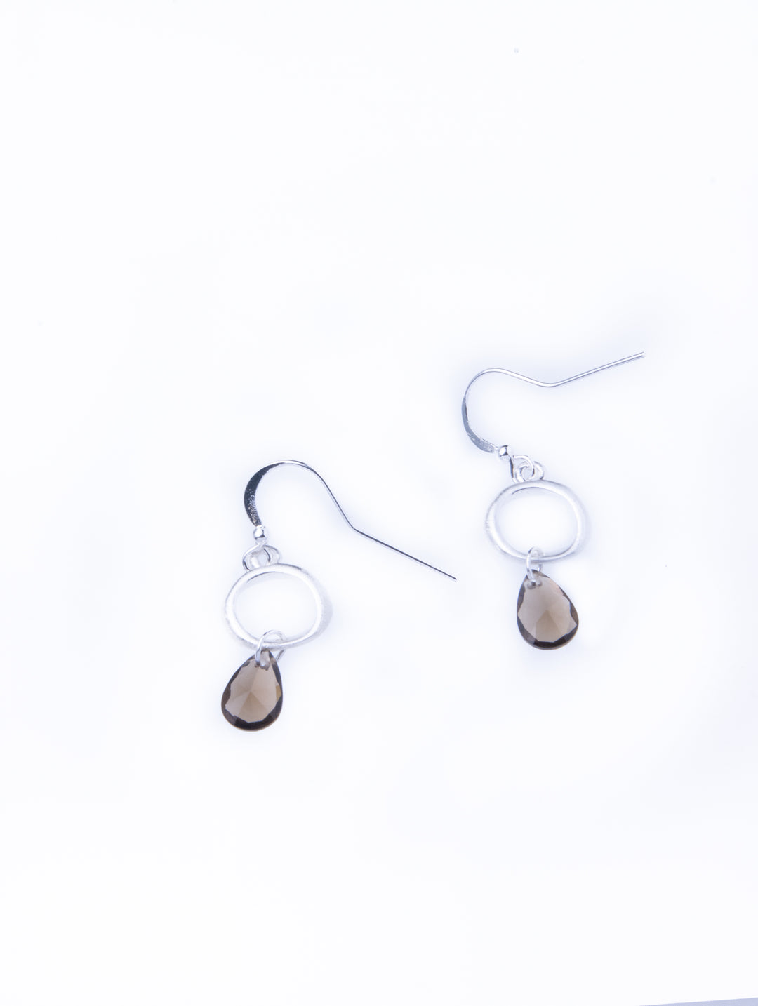 Drop of Light  Silver Earrings