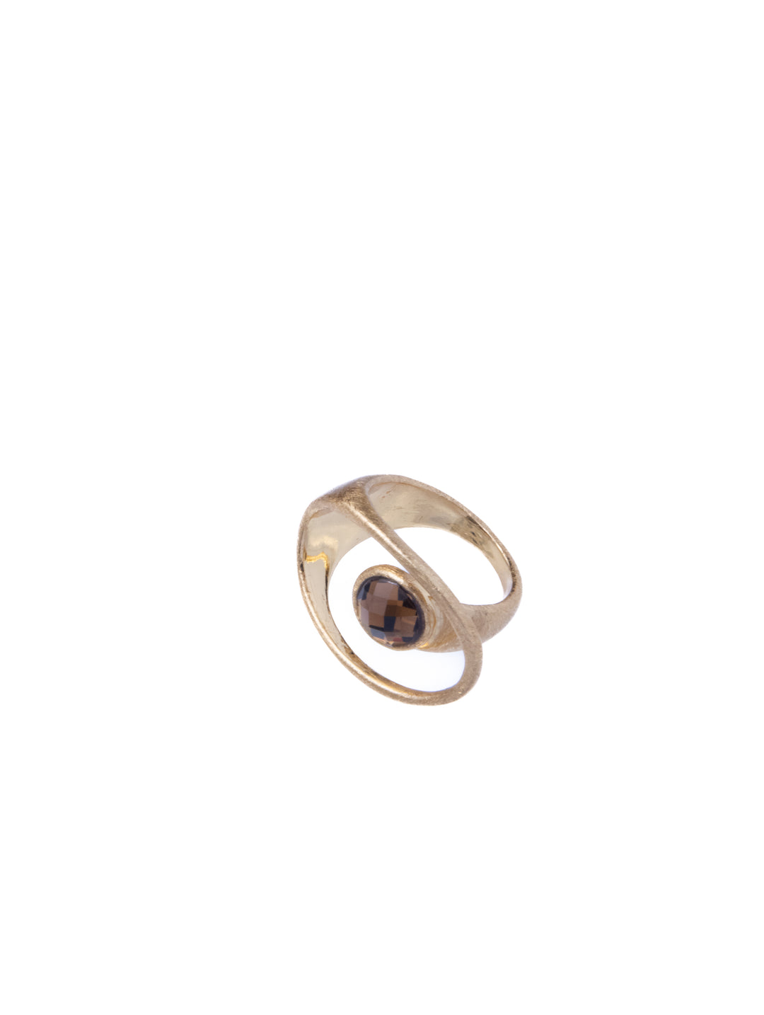 Open Glimmer Gem Golden Ring