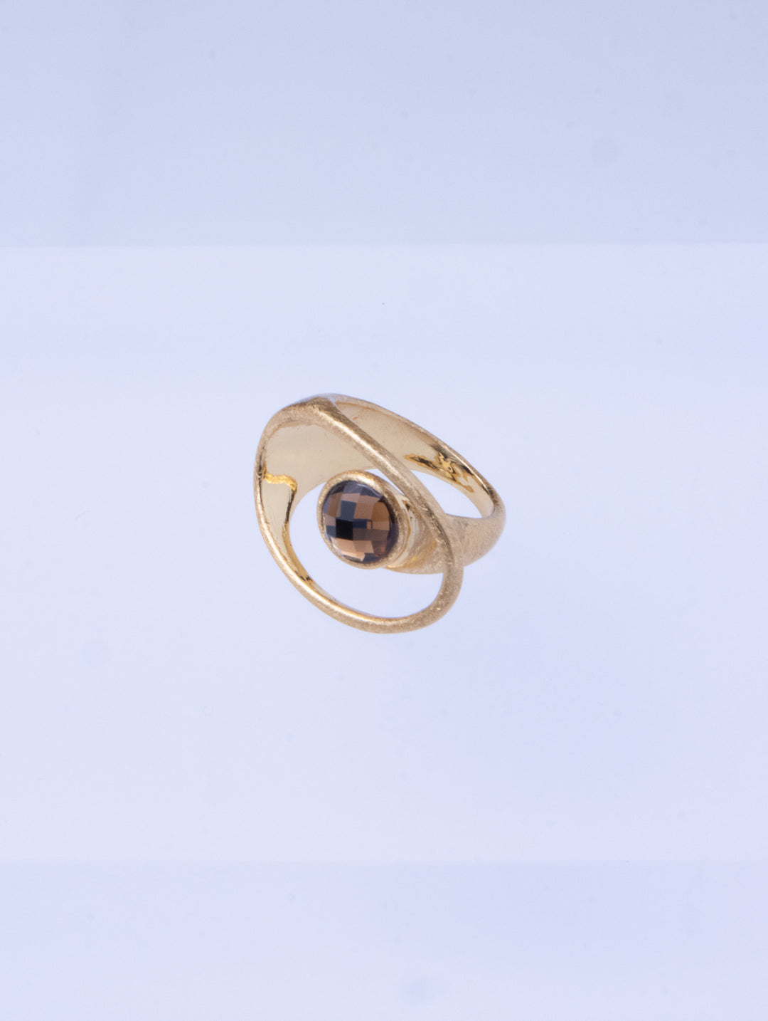 Open Glimmer Gem Golden Ring