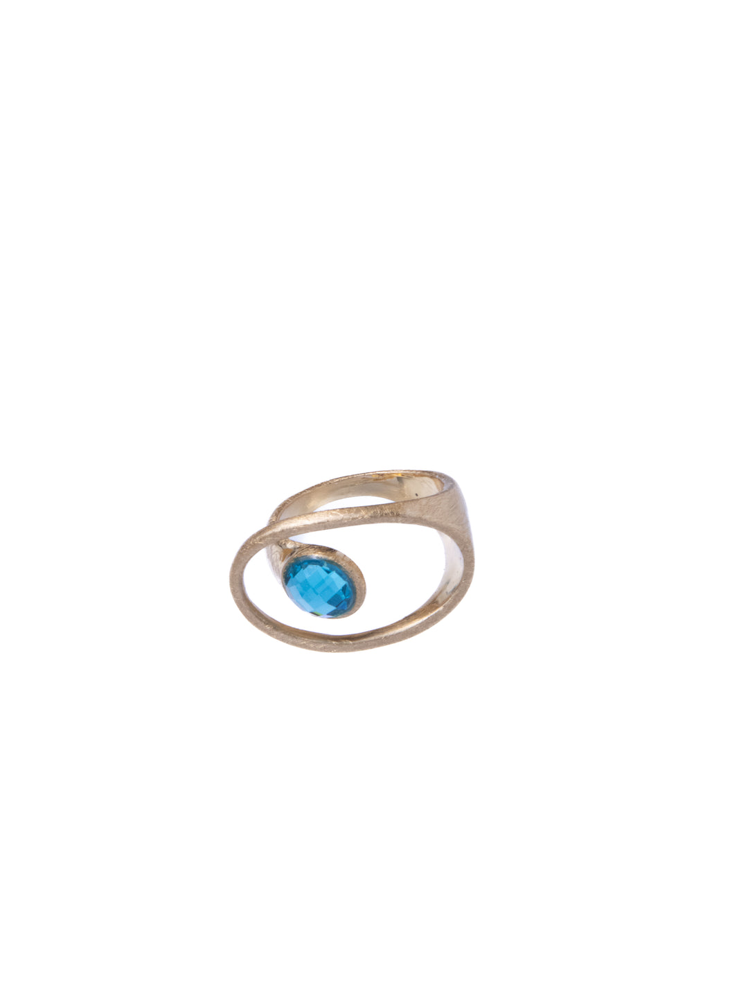 Open Glimmer Gem Golden Ring