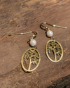 Simple Tree Earrings