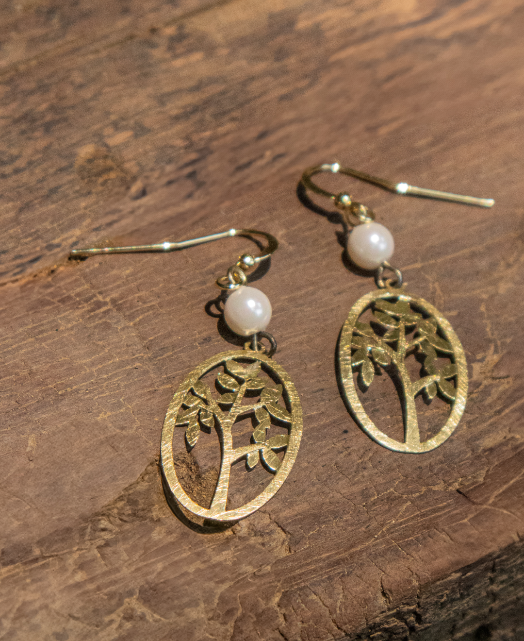 Simple Tree Earrings
