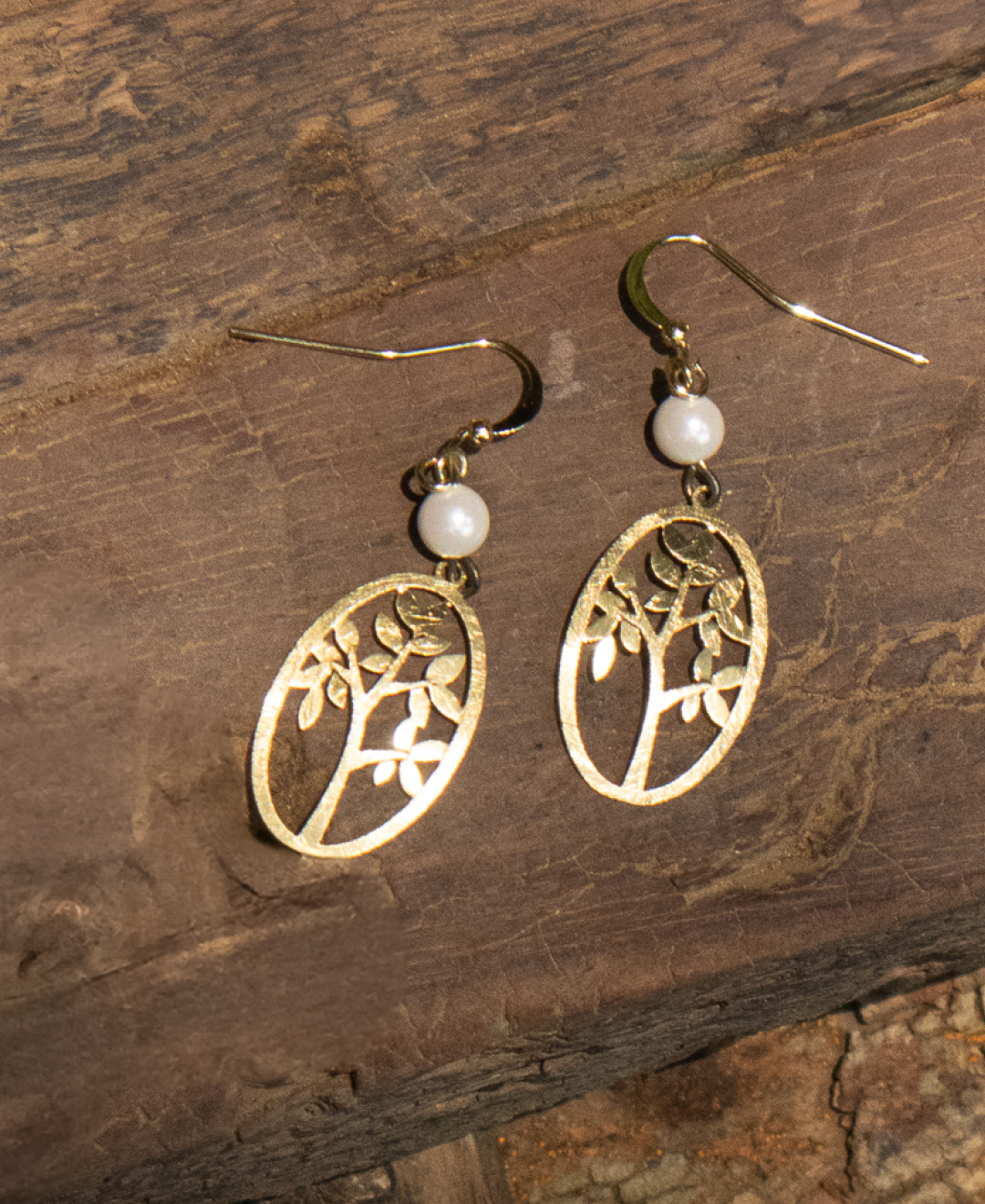 Simple Tree Earrings