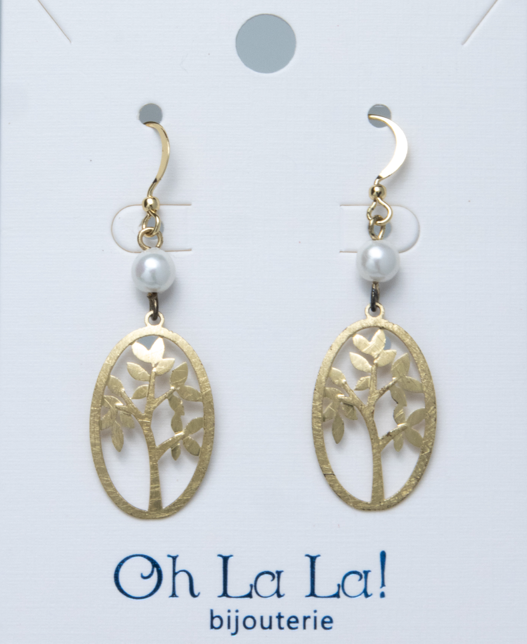 Simple Tree Earrings