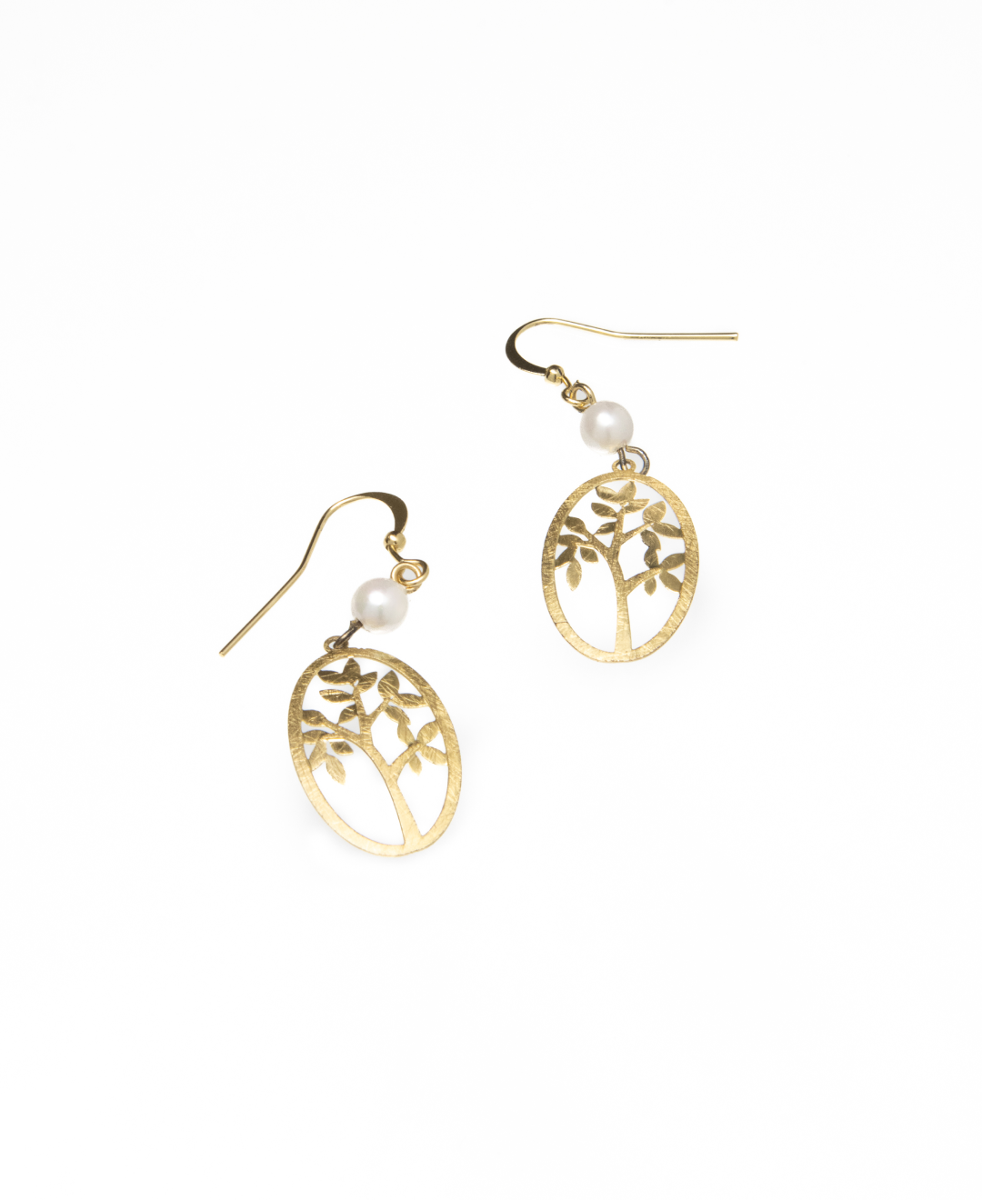 Simple Tree Earrings