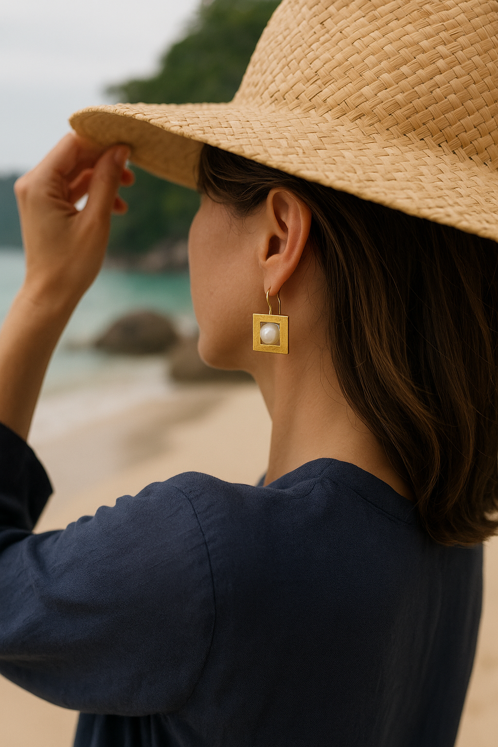 Golden Tides Earrings