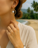 Cloudy  Day Earrings